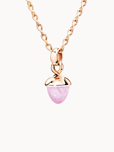 [P-MB-TuRo-rg]  Tamara Comolli - Pendant MIKADO Bouquet Tourmaline rose