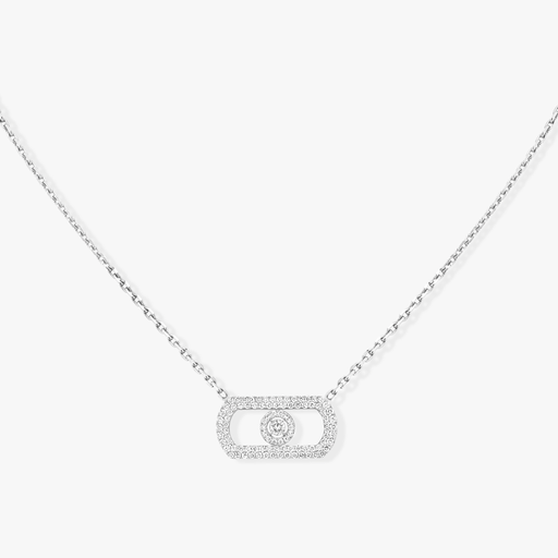 [12945]  Messika - So Move pavé necklace