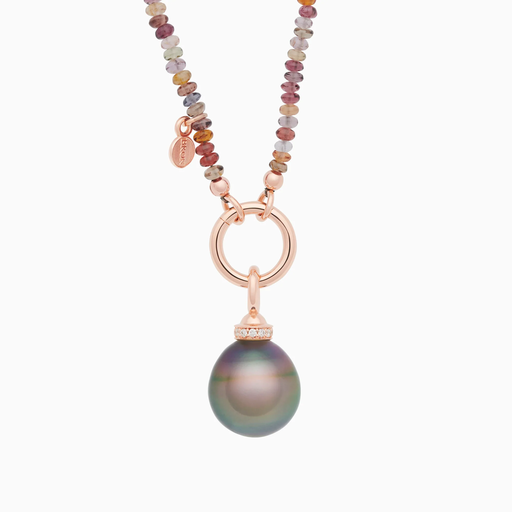 [8HR3438THB13BR]  Bron - Joy Tahiti barok pearl pendant