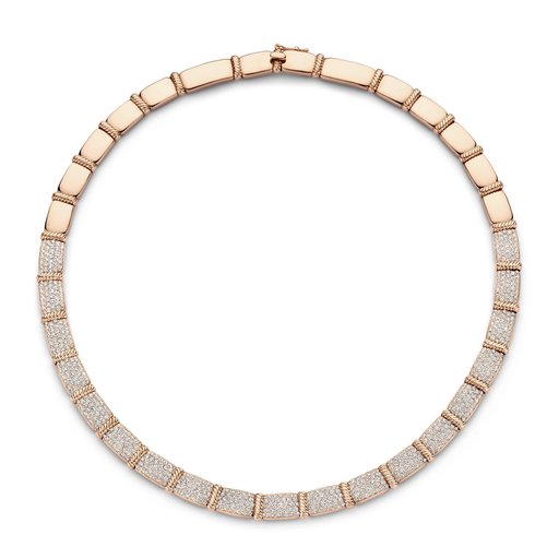 [1GA0030889/1]  Damaso - Pink gold collier with diamonds