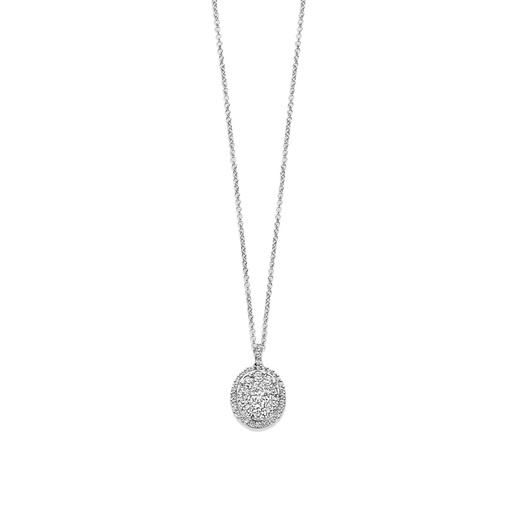 [JBS-DG-11729/2*S]  JBS - Whitegold pendant with diamonds