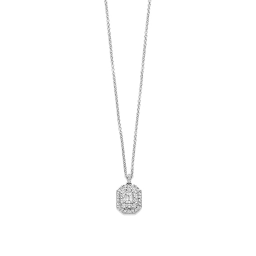 [JBS-DG-11728/2*S]  JBS - Whitegold pendant with diamonds