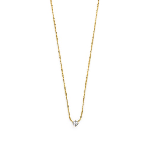 [JBS-MB-FD4/1108]  JBS - Necklace with Diamond Solitaire Pendant