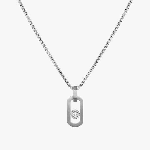 [13679]  Messika - So Move Natural Titanium Pendant
