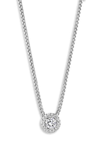 [JBS-MB-FD4/3496]  JBS - Halo Solitaire Pendant