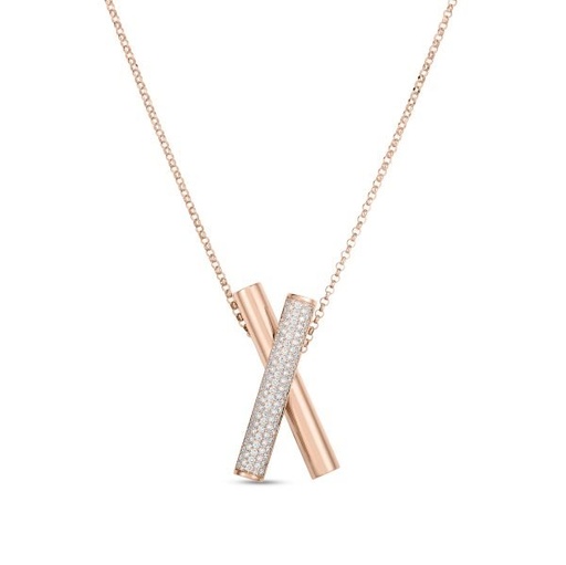 [ADR888CL2315]  Roberto Coin - Domino Pendant with Diamonds