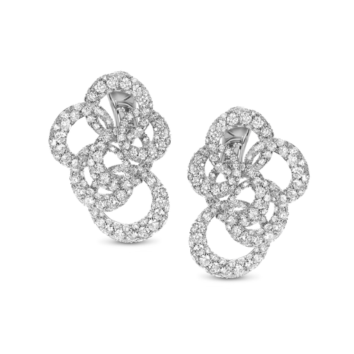  JBS - Earrings White Gold Set