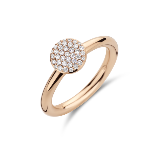 [8RR4717BR]  Bron - Stardust ring pavé
