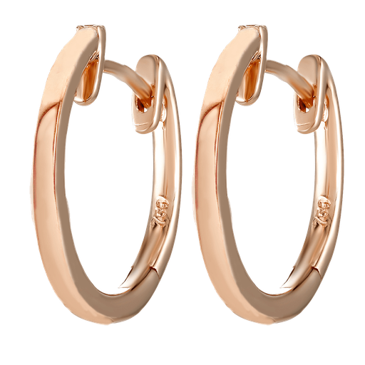  Choices - earrings creole pink gold