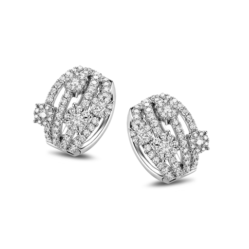  JBS - Earrings with diamonds