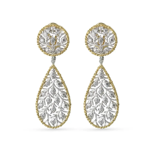 [JAUEAR006480]  Buccellati - Ramage earrings