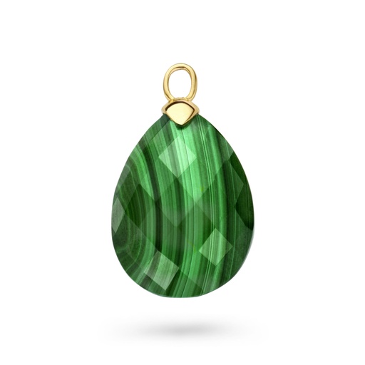 [87569.904.00]  Choices - Malachite stones for earrings happy chic