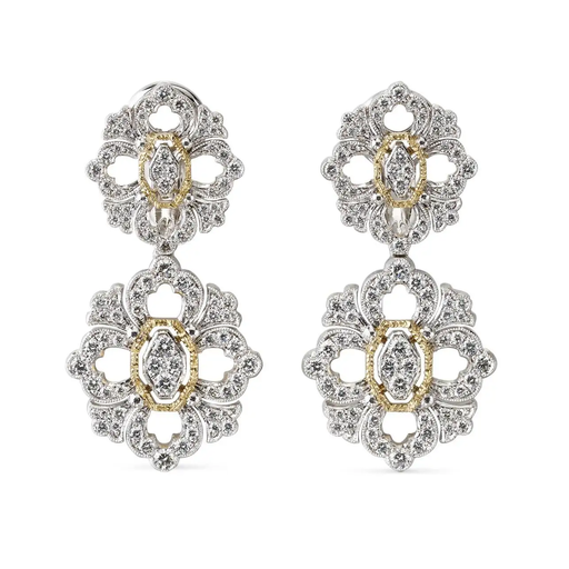 [JAUEAR013163]  Buccellati - Opera Full Pavé earrings