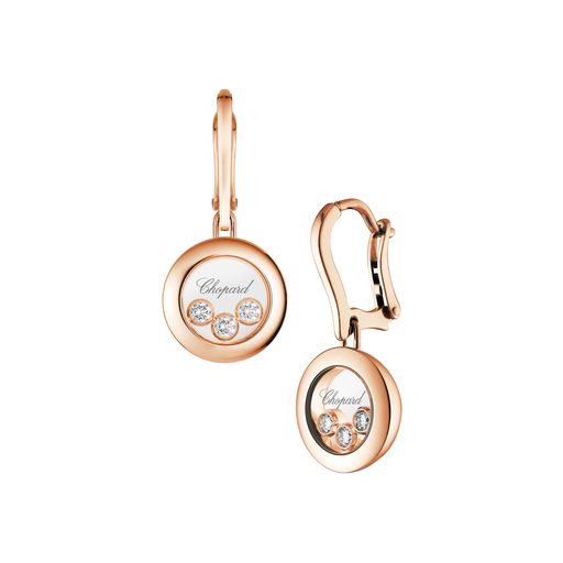 [83A018-5301]  Chopard - Happy Diamonds Icons earrings