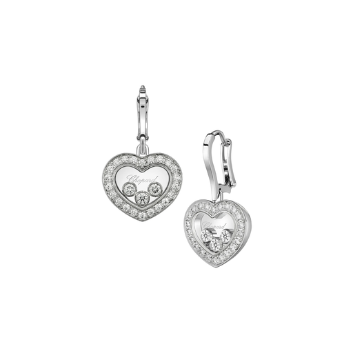 [83A611-1401]  Chopard - Happy Diamonds Icons earrings