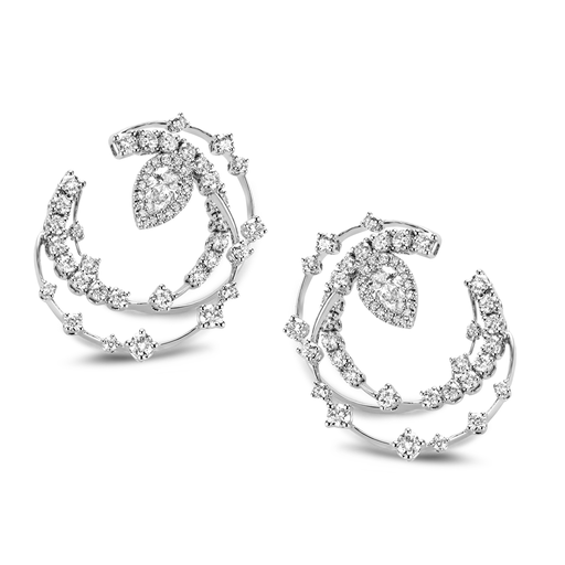 [JBS-DG-8575]  JBS - Earrings with Diamonds