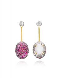 [OS15-584]  Nanis - Dancing in the Rain Reverse earrings