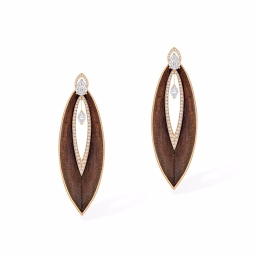 [10075]  Messika - Black Hawk earrings