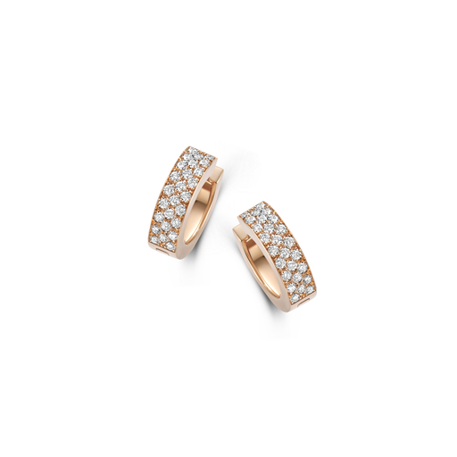 [JBS-MB-8/3812]  JBS - Creoles with diamonds