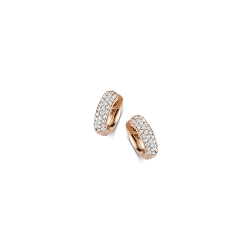 [JBS-MB-9/1738]  JBS - Creoles with diamonds