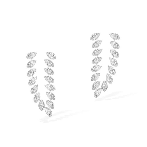 [7384]  Messika - Snake Dance Earrings High Jewelry