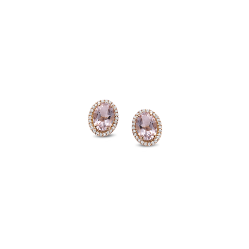 [JBS-C&C-OBOV37STM]  JBS - Earrings with Morganite