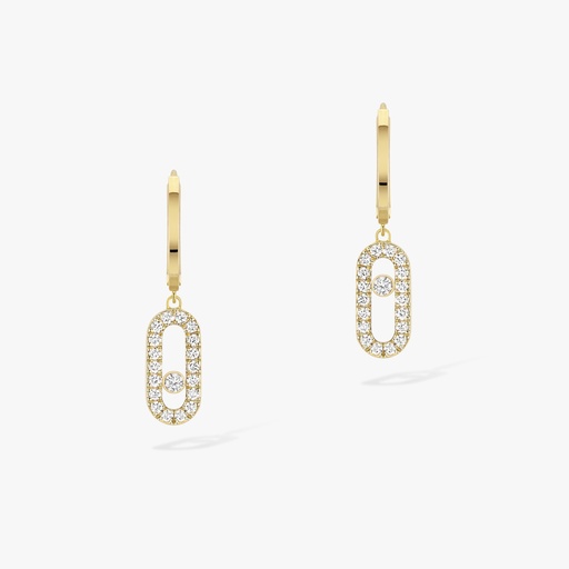 [12037]  Messika - Move Uno hoop earrings