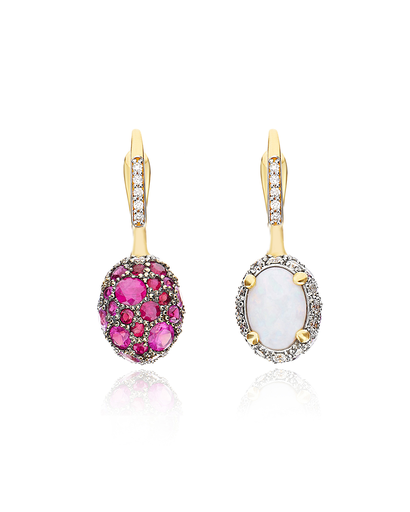 [OS27-584]  Nanis - Dancing Reverse earrings