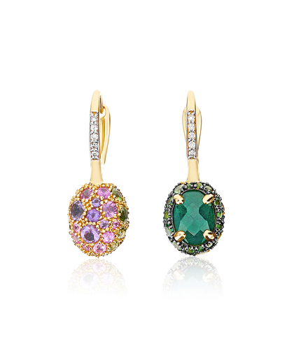 [OS26-584]  Nanis - Dancing Reverse earrings