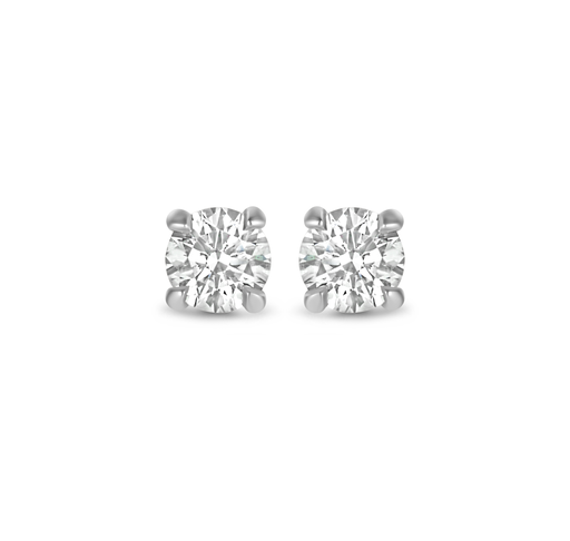 [JBS-MB-1/4747]  JBS - White gold studs with brilliant cut diamonds