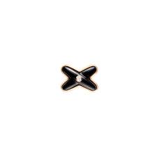 [85124]  Chaumet - Mono Liens Earring Pink Gold with Onyx