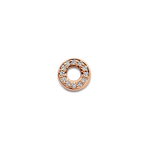 [8OR4880BR]  Bron - Joy studs with diamonds
