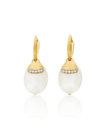 [OS1-603]  Nanis - Amuleti White Desert Earrings
