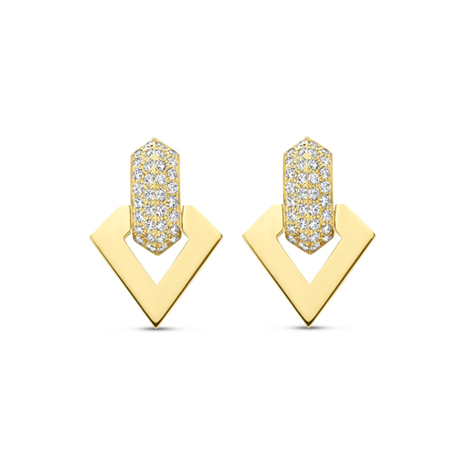 [DRIES-OR0118REX]  Dries Criel Jewelry - Single Brute Dangling Earrings