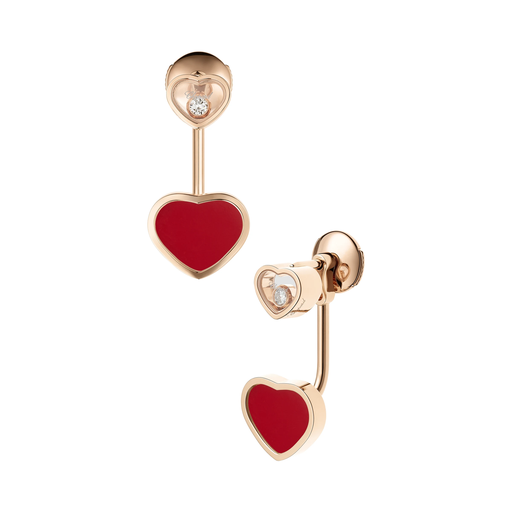 [83A082-5801]  Chopard - Happy Hearts earrings