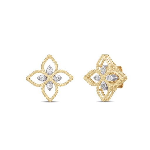 [ADR777EA2666]  Roberto Coin - Princess Flower Earrings
