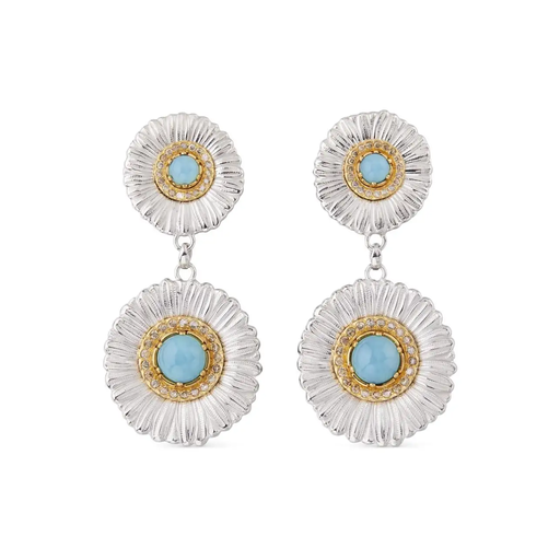 [JAGEAR021330]  Buccellati - Blossoms color earrings