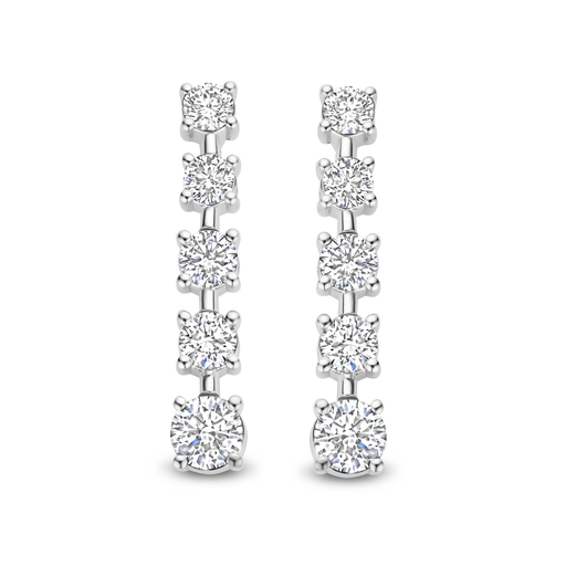 [JBS-DG-11197FI/0*S]  JBS - Whitegold earrings with diamonds