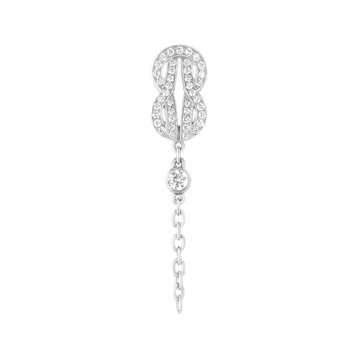 [8B0329]  Fred - Chance Infinie single earring