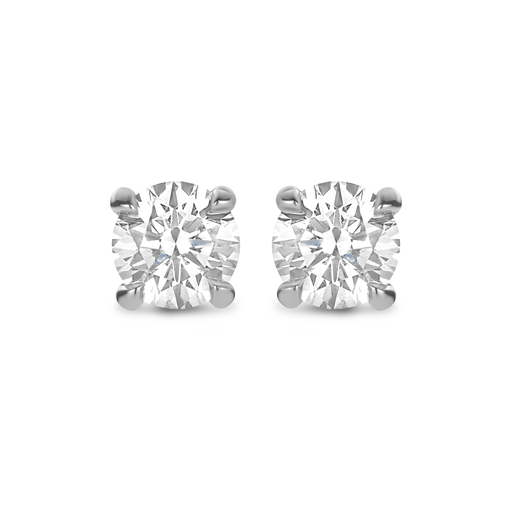 [JBS-MB-FD3/0417]  JBS - Whitegold studs with diamonds
