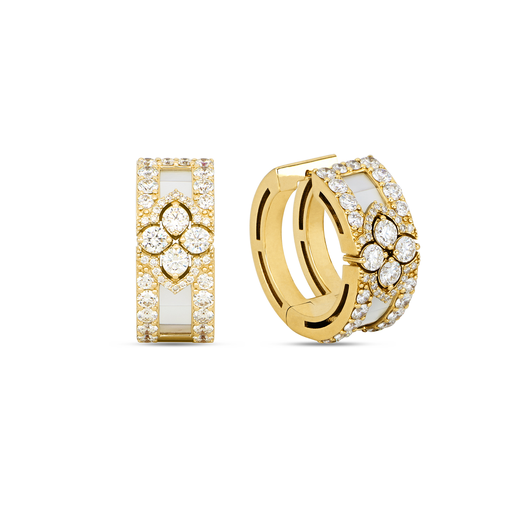 [ADV888EA2332]  Roberto Coin - Love in Verona hoop earrings