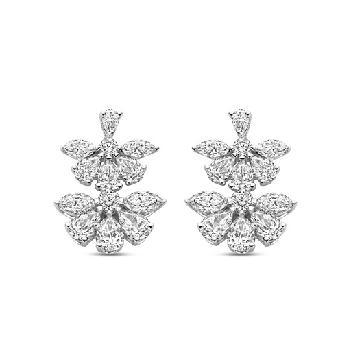 [JBS-IG-OR5966PBWH3]  JBS - Whitegold earrings with diamonds
