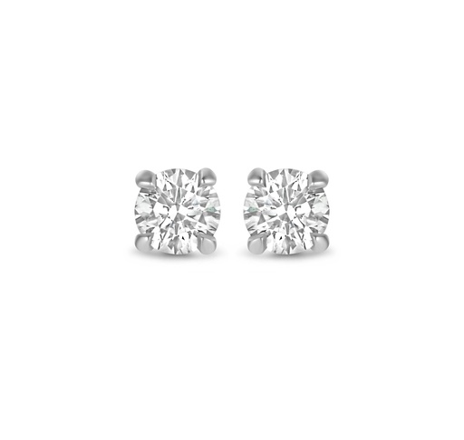 [JBS-MB-FD4/0968]  JBS - Whitegold studs with diamonds