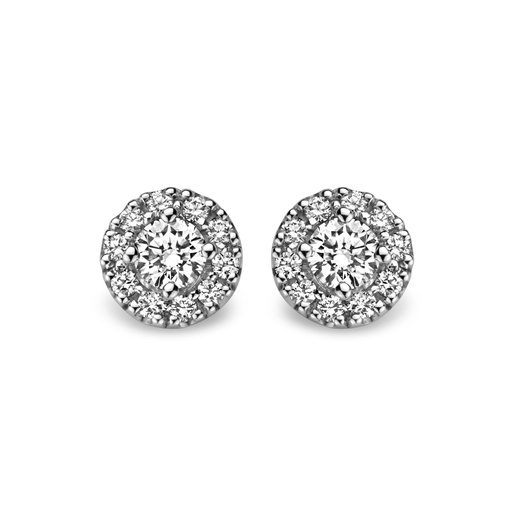 [JBS-MB-FD4/4659]  JBS - Whitegold studs with diamonds