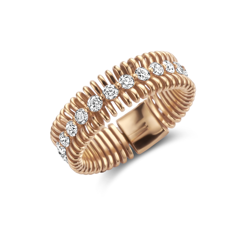  JBS - Ring pink gold set