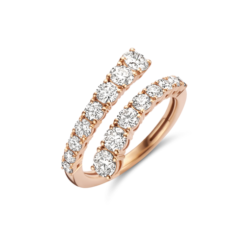  JBS - Ring pink gold set
