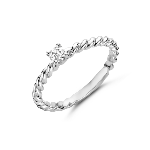  JBS - Ring solitaire white gold