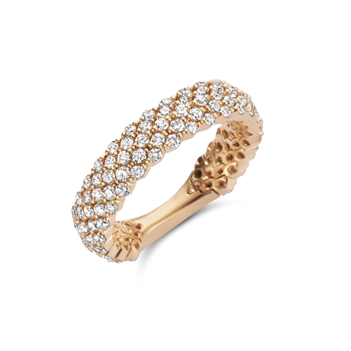  JBS - Ring Pink Gold Alliance Set