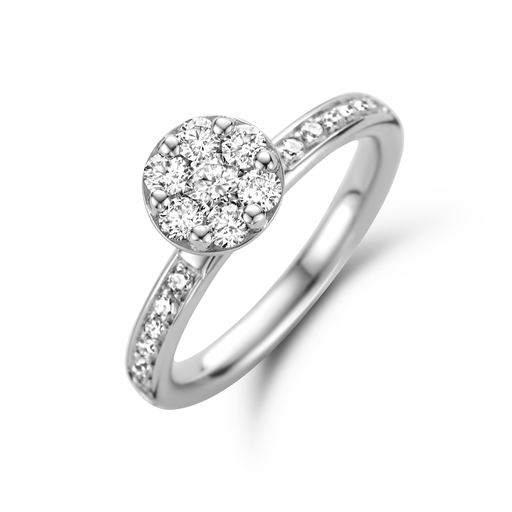  JBS - ring white gold funghetti set