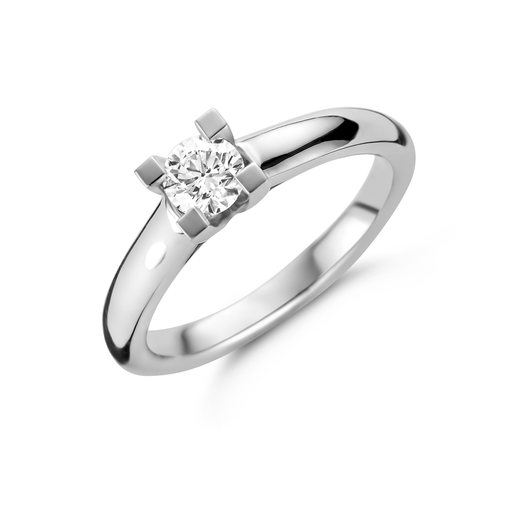  JBS - ring solitaire white gold